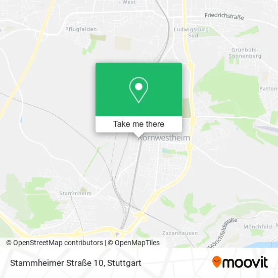 Карта Stammheimer Straße 10