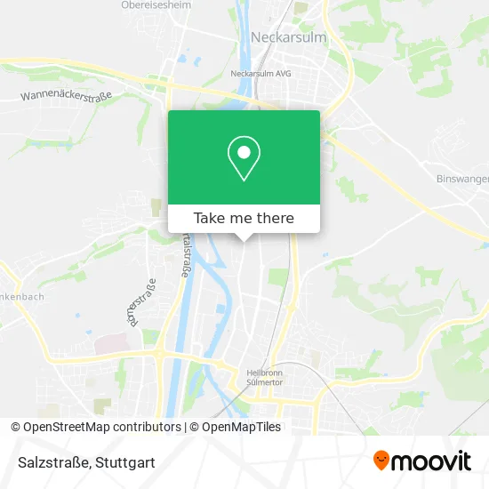 Карта Salzstraße