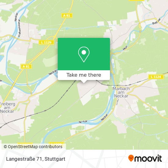 Langestraße 71 map