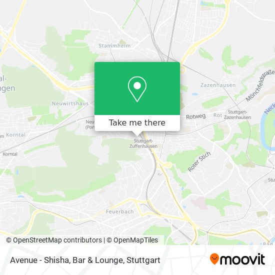 Avenue - Shisha, Bar & Lounge map