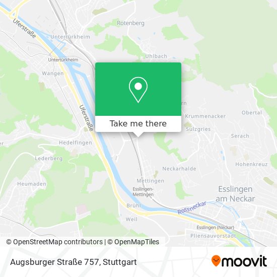 Augsburger Straße 757 map