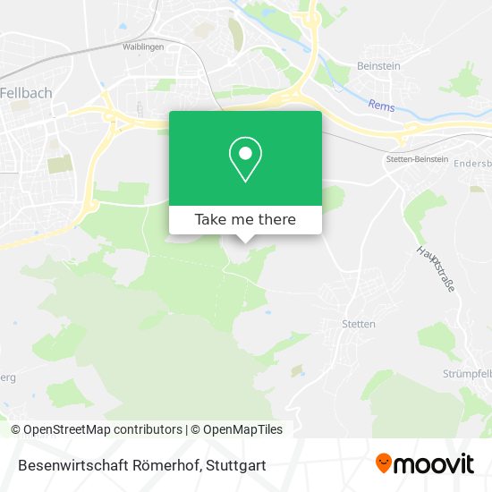 Besenwirtschaft Römerhof map