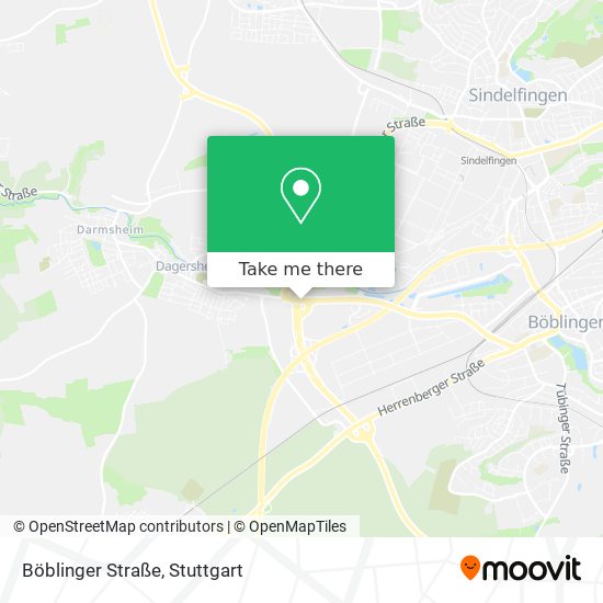 Böblinger Straße map