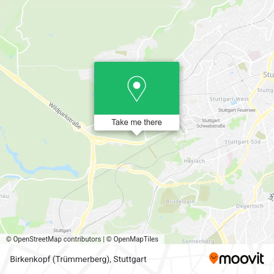 Карта Birkenkopf (Trümmerberg)