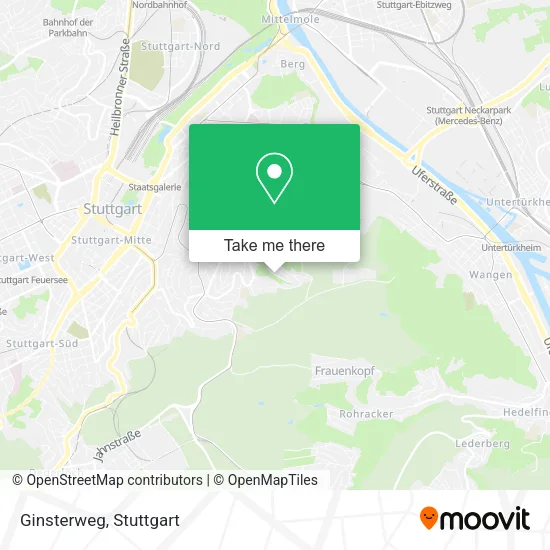 Карта Ginsterweg