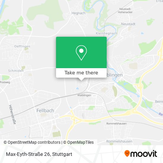 Карта Max-Eyth-Straße 26