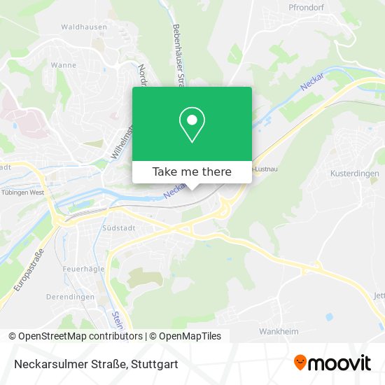 Neckarsulmer Straße map
