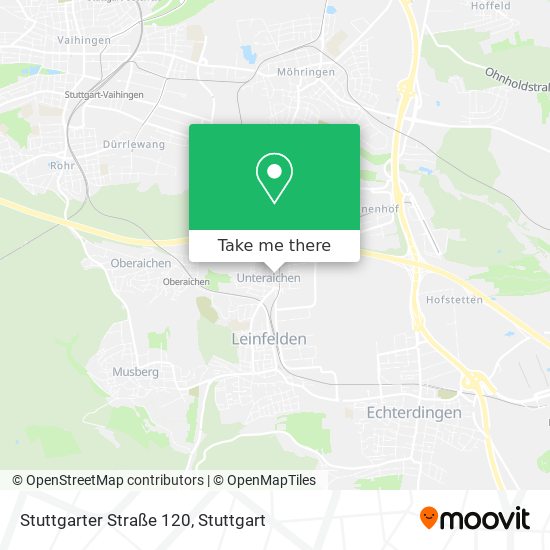 Stuttgarter Straße 120 map