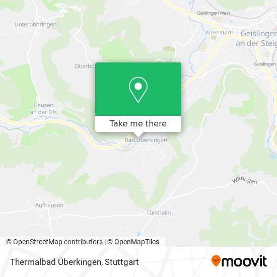 Thermalbad Überkingen map