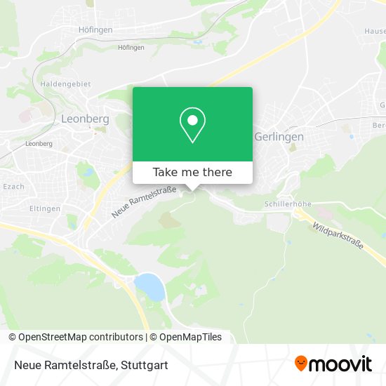 Neue Ramtelstraße map