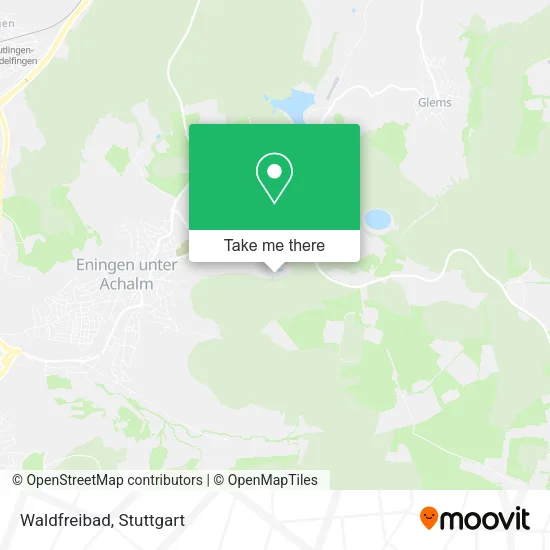 Карта Waldfreibad