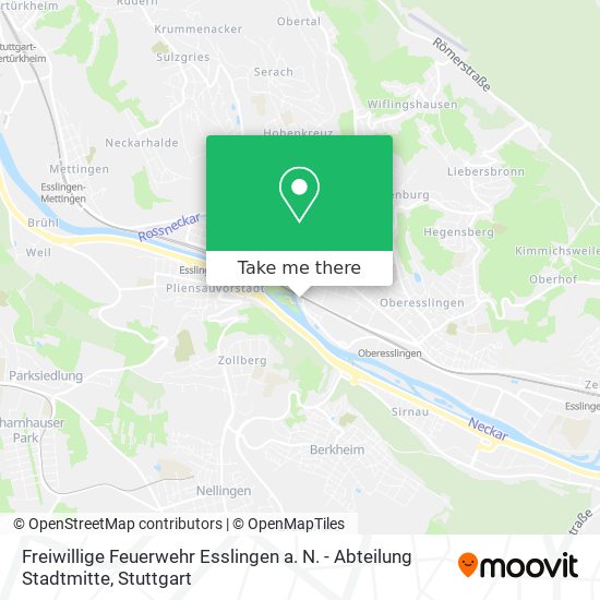 Freiwillige Feuerwehr Esslingen a. N. - Abteilung Stadtmitte map