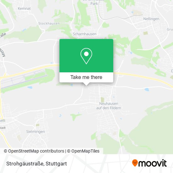 Strohgäustraße map