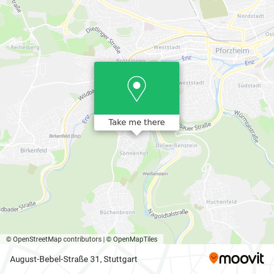 August-Bebel-Straße 31 map