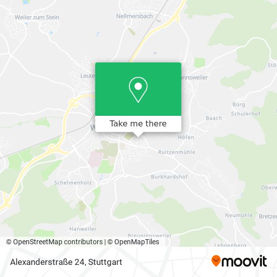 Alexanderstraße 24 map
