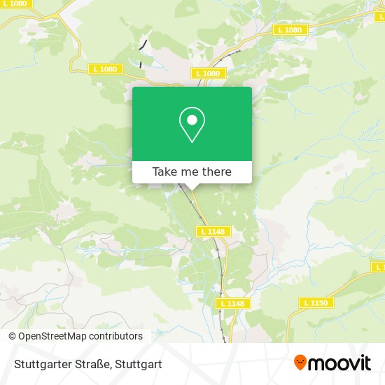 Stuttgarter Straße map