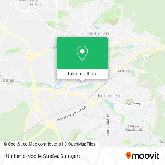 Карта Umberto-Nobile-Straße
