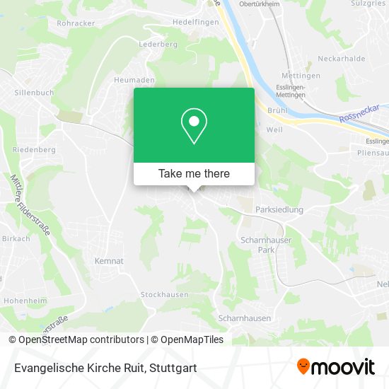 Evangelische Kirche Ruit map
