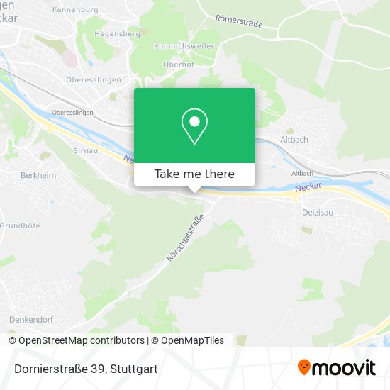 Dornierstraße 39 map