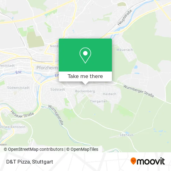 Карта D&T Pizza
