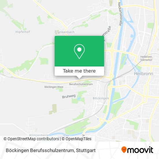 Böckingen Berufsschulzentrum map