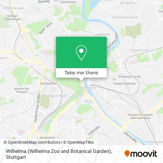 How to get to Wilhelma (Wilhelma Zoo and Botanical Garden) in Bad ...