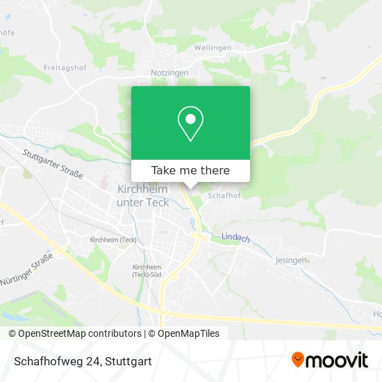 Schafhofweg 24 map