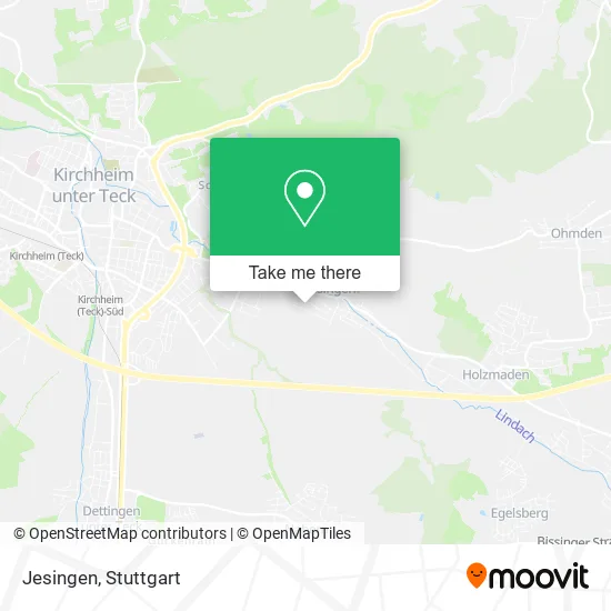Карта Jesingen