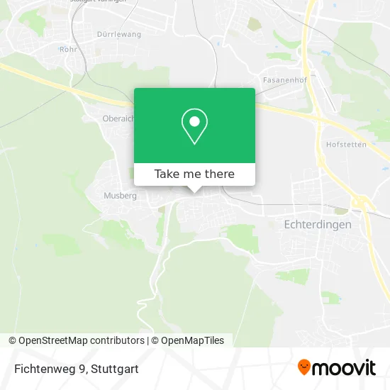 Карта Fichtenweg 9