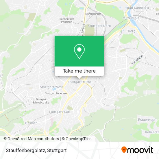 Stauffenbergplatz map