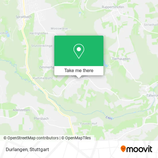 Карта Durlangen