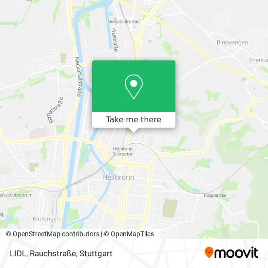 Карта LIDL, Rauchstraße