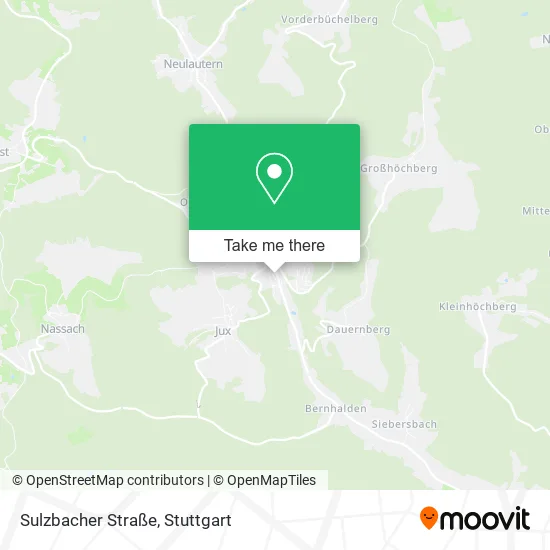 Карта Sulzbacher Straße