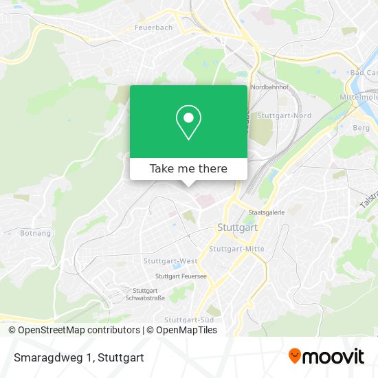 Smaragdweg 1 map