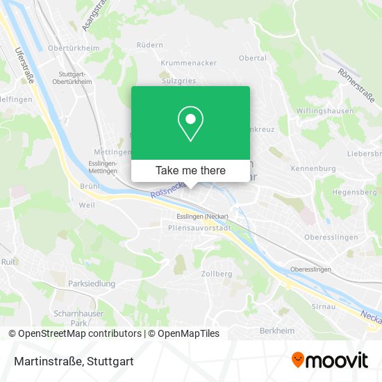 Карта Martinstraße