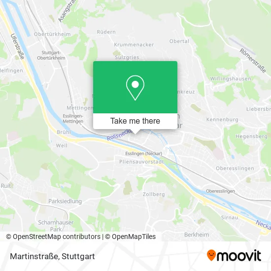Карта Martinstraße
