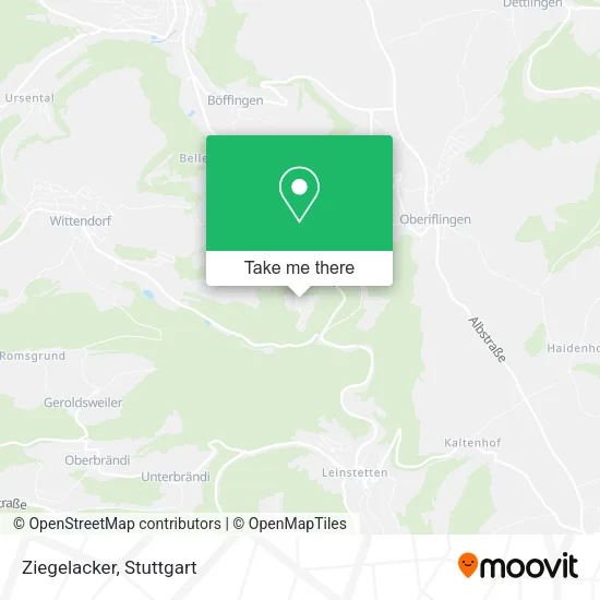 Ziegelacker map