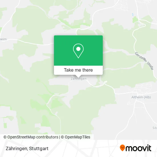 Карта Zähringen