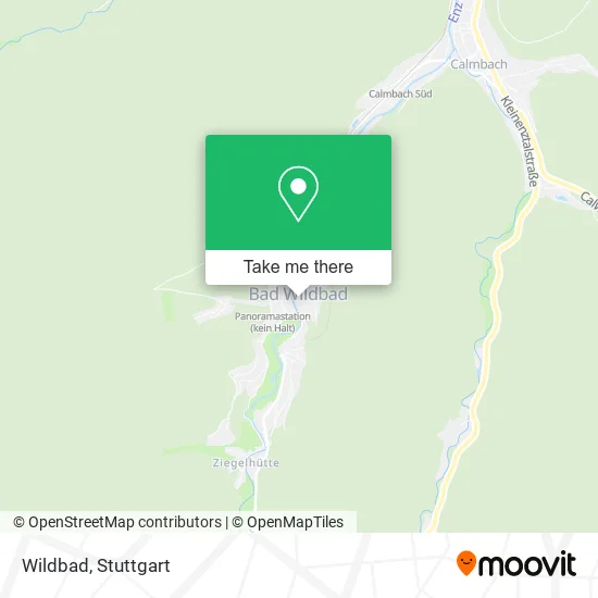 Wildbad map