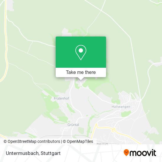 Карта Untermusbach