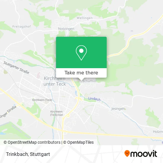 Карта Trinkbach