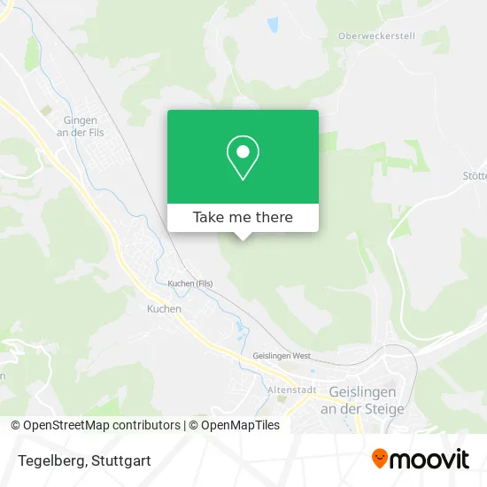 Карта Tegelberg