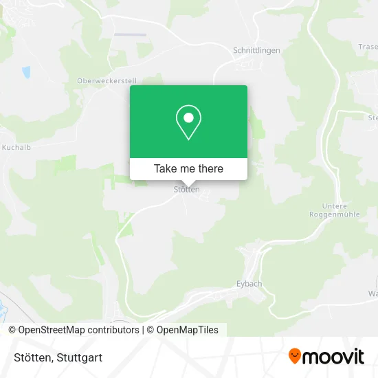 Карта Stötten