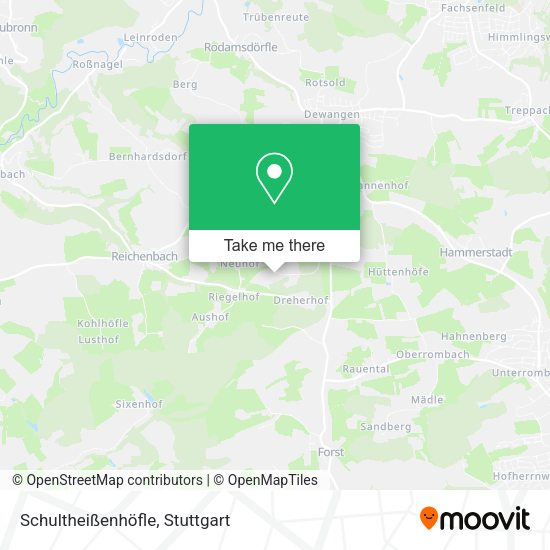 Карта Schultheißenhöfle