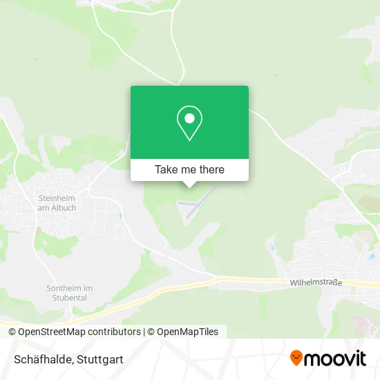 Карта Schäfhalde