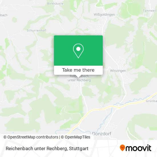 Карта Reichenbach unter Rechberg