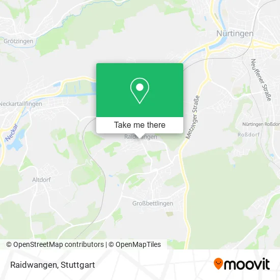 Карта Raidwangen