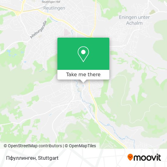 Карта Пфуллинген