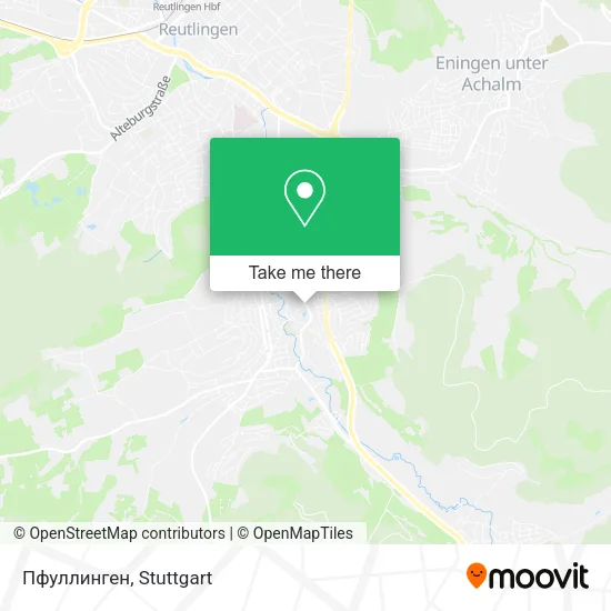 Карта Пфуллинген