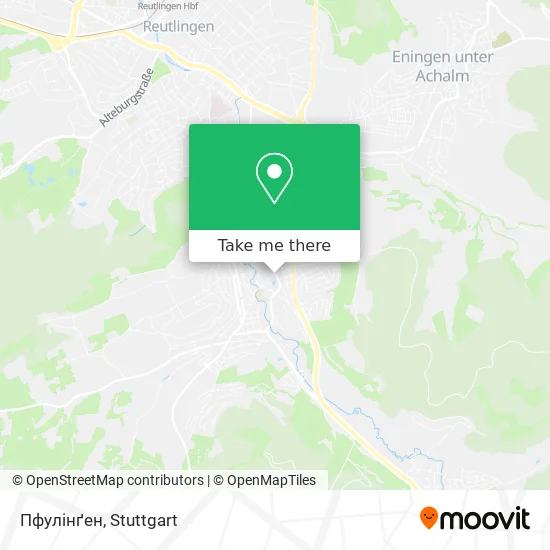 Карта Пфулінґен